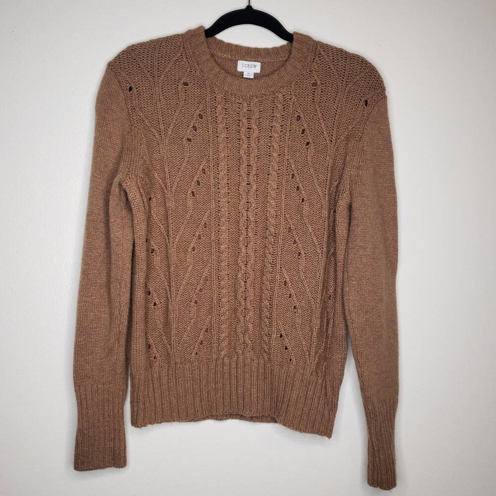 J Crew| Brown Knit pullover Sweater
